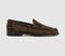 Womens Tony Bianco Zoe Loafers Espresso Suede UK Size 5
