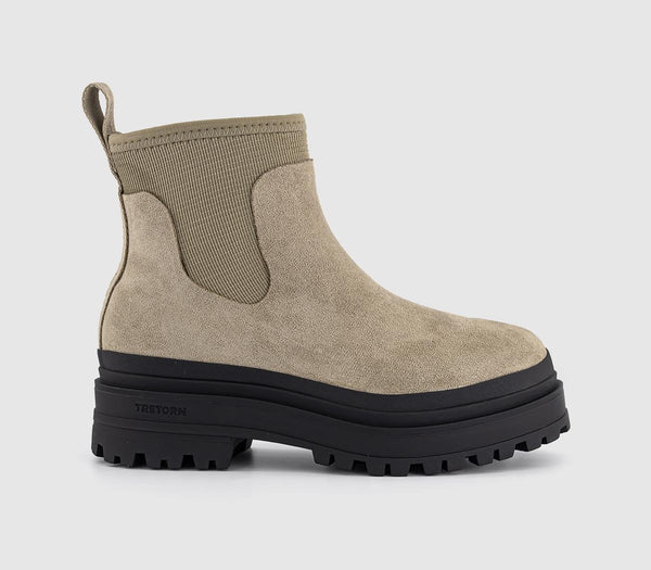 Womens Tretorn Cela Hybrid Chelsea Boots Dune