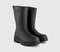 Womens Tretorn Halla Mid Warm Lined Welly Boots Black