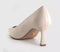 Womens OFFICE Makeover Kitten Heels Court Off White
