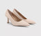 Womens OFFICE Makeover Kitten Heels Court Off White