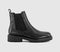 Odd sizes - Womens Vagabond Shoemakers Kenova Chelsea 2.0 Boots Black Leather Uk Sizes Right 6/Left 5