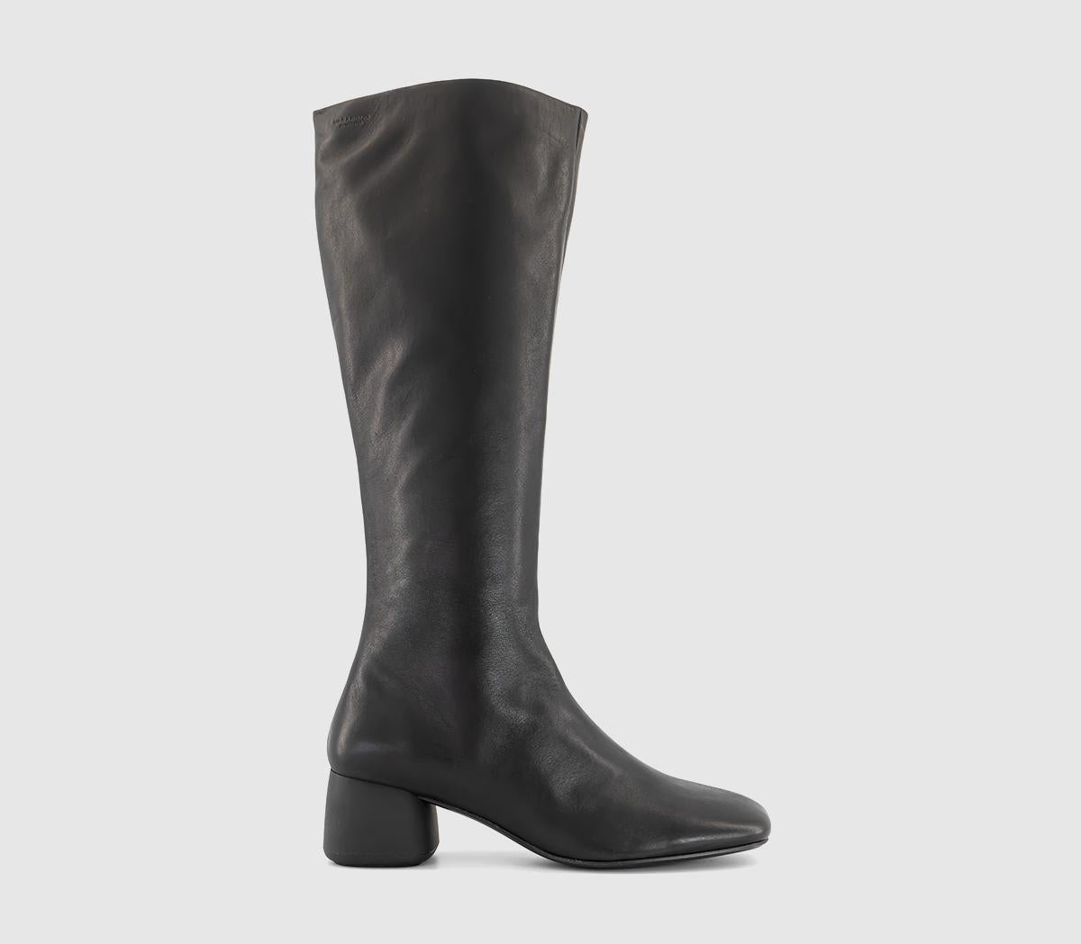 Womens Vagabond Shoemakers Livia Tall Boot Black Leather