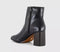 Womens OFFICE Ava Block Heel Ankle Boots Black