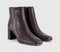 Womens OFFICE Ava Block Heel Ankle Boots Burgundy