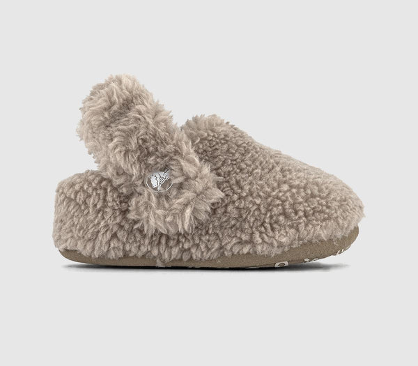 Kids Crocs Classic Cozzzy Slippers Toddler Mushroom