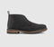 Mens OFFICE Bernie Casual Chukka Boots Black Nubuck - OFFCUTS SHOES by OFFICE