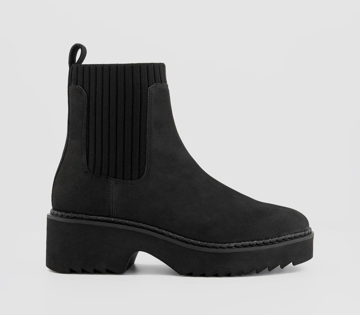 Womens TOMS Millie Ankle Boots Black