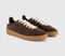 OFFICE Thrive Lace Up Suede Cup Sole Trainers Brown Suede