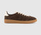 OFFICE Thrive Lace Up Suede Cup Sole Trainers Brown Suede - OFFCUTS SHOES by OFFICE