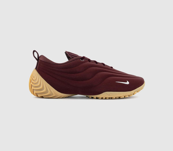 Nike Astra Ultra Trainers Burgundy Crush Metallic Silver Gum Light Brown