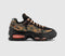 Nike Air Max 95 OG Trainers Black Safety Orange Metallic Silver Golden Beige C