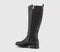 Womens OFFICE Kayla Zip Detail Knee High Boots Black