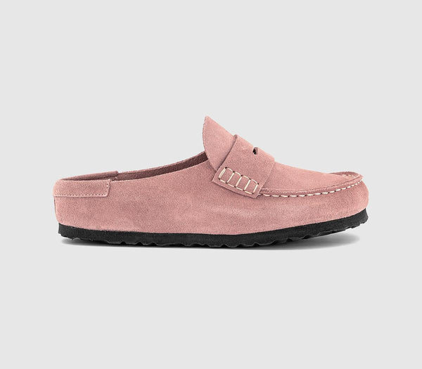 Womens BIRKENSTOCK Naples Wrapped Loafers Pink Clay