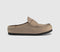 Womens BIRKENSTOCK Naples Wrapped Clogs Tobacco Leoi