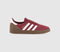 adidas Montreal 76 Trainers Noble Maroon Off White Gum UK Size 9