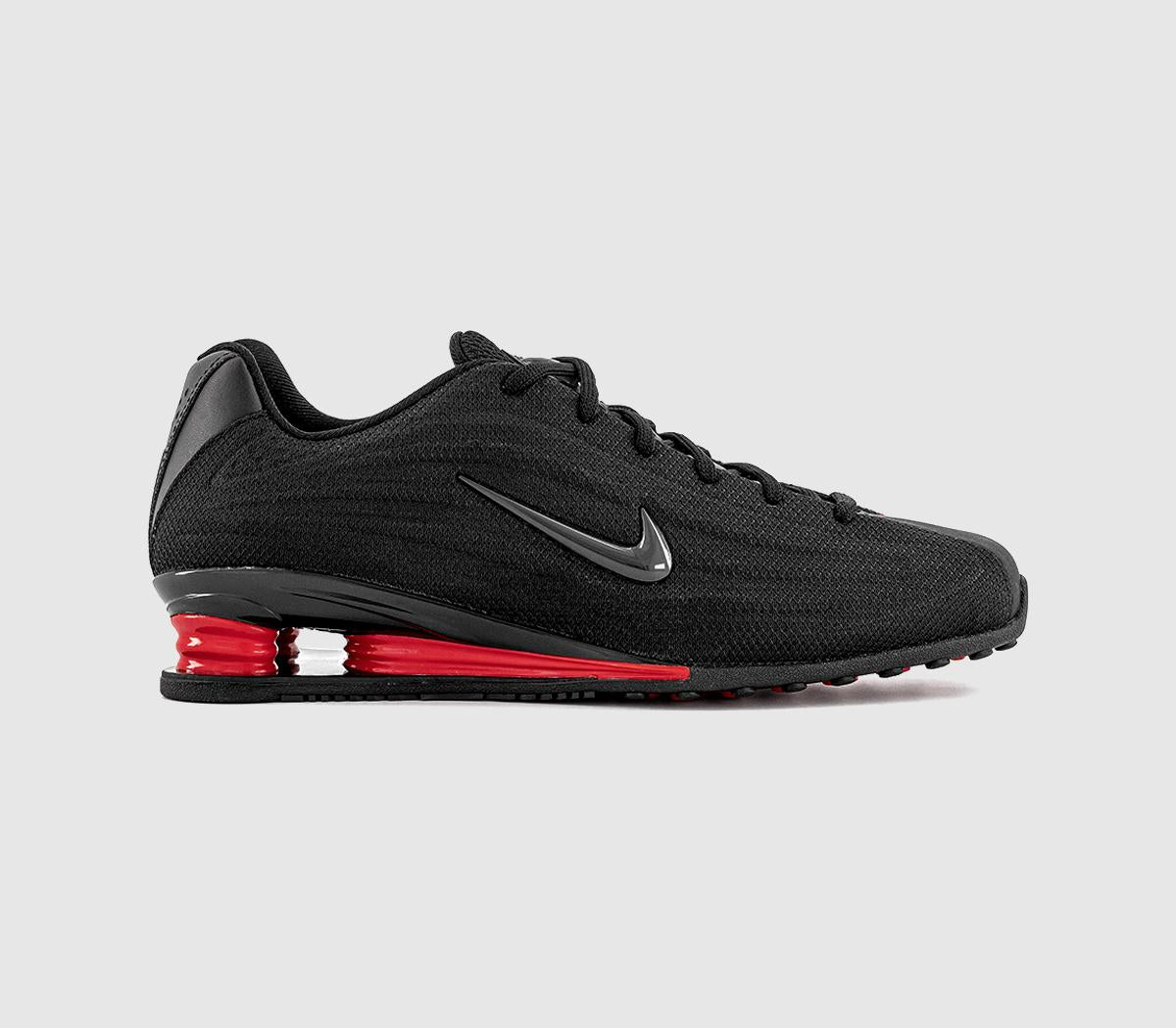 Nike Shox Z Trainers Black Black University Red