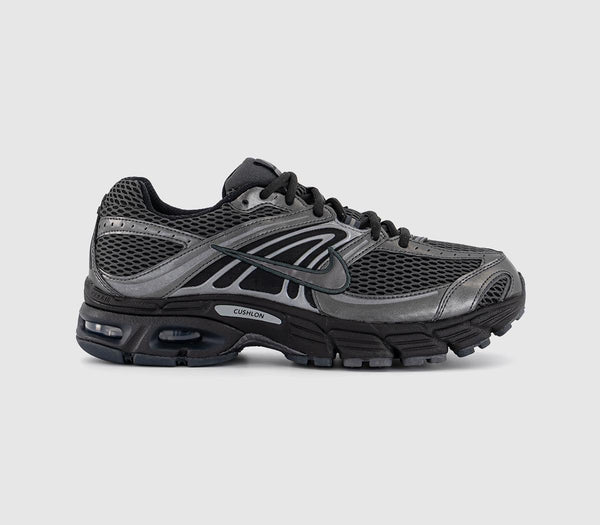 Nike Air Max Moto Trainers Black Dark Smoke Grey Metallic Dark Grey