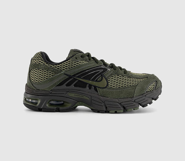 Nike Air Max Moto Trainers Sequoia Cargo Khaki Black Newsprint