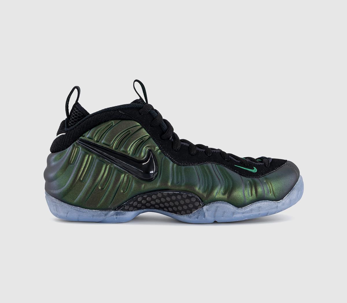 Nike Air Foamposite Pro Trainers Pine Green Black