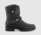 Womens Blowfish Malibu Dallas Buckle Boot Black
