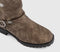 Womens Blowfish Malibu Dallas Buckle Boots Dark Brown