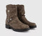 Womens Blowfish Malibu Dallas Buckle Boots Dark Brown