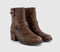 Womens Blowfish Malibu Maeve Double Strap Boots Whisky Brown