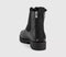Womens Blowfish Malibu Dover Fur Lined Chelsea Boots Black