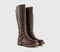Womens Blowfish Malibu Virtue 2 Knee Boots Dark Brown