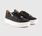 OFFICE Tangle Zip Detail Platform Trainers Black