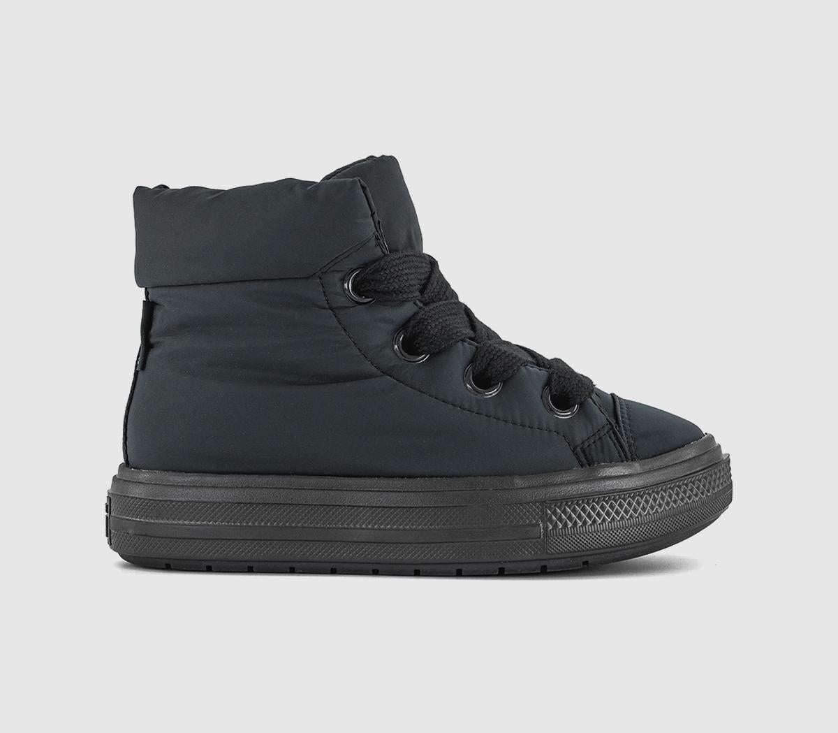 Womens Converse All Star Elements Boots Black