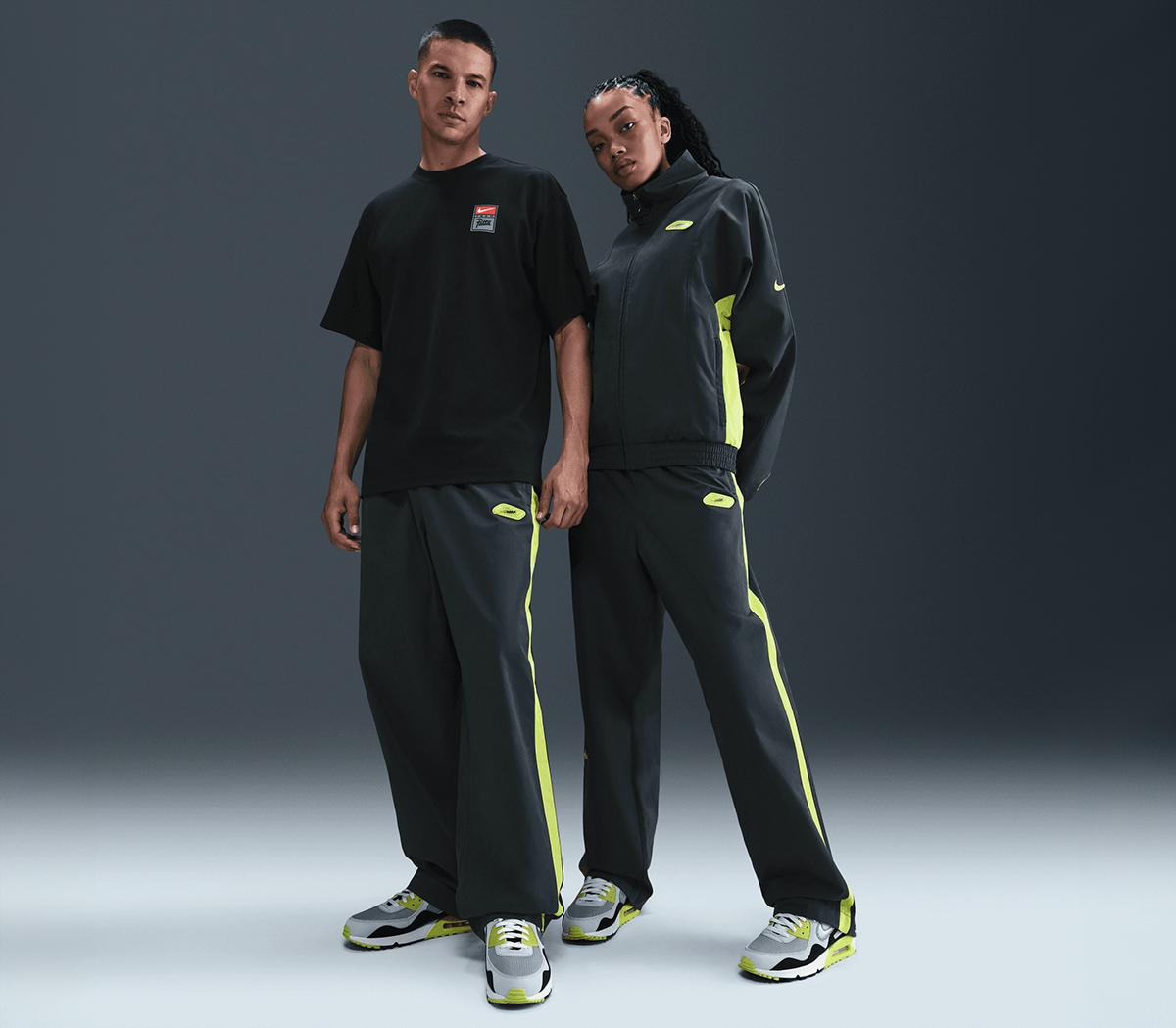 Nike Patta Track Pants Black Cyber