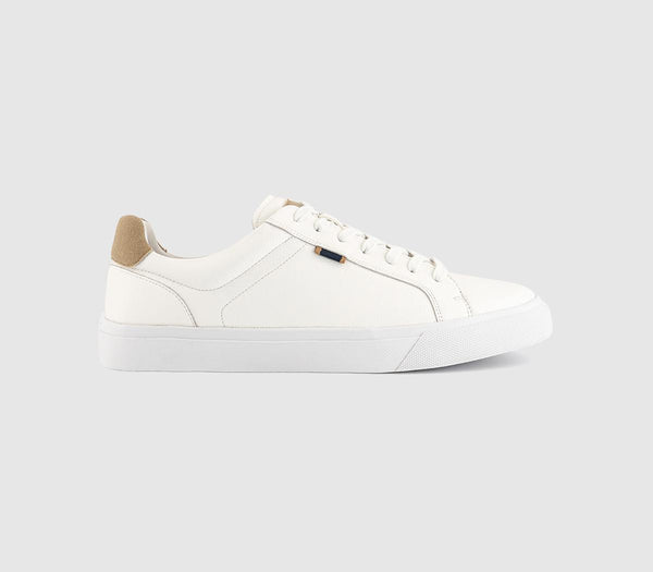 OFFICE Conroy Stitch Detail Trainers White