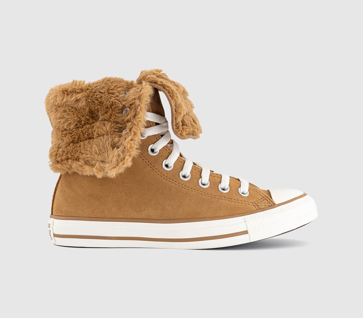 Converse All Star Fold Over Trainers Incensed Incensed Egret