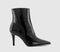 OFFICE Alexis Heel Ankle Boots Black Leather - OFFCUTS SHOES by OFFICE