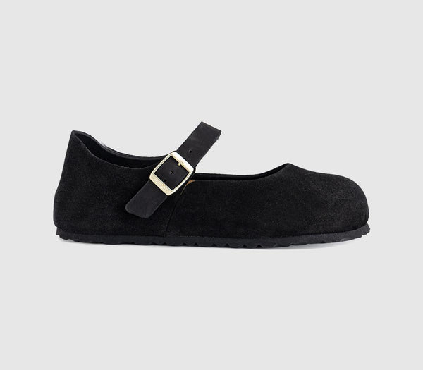 Womens BIRKENSTOCK Mantova Mary Janes Black Suede