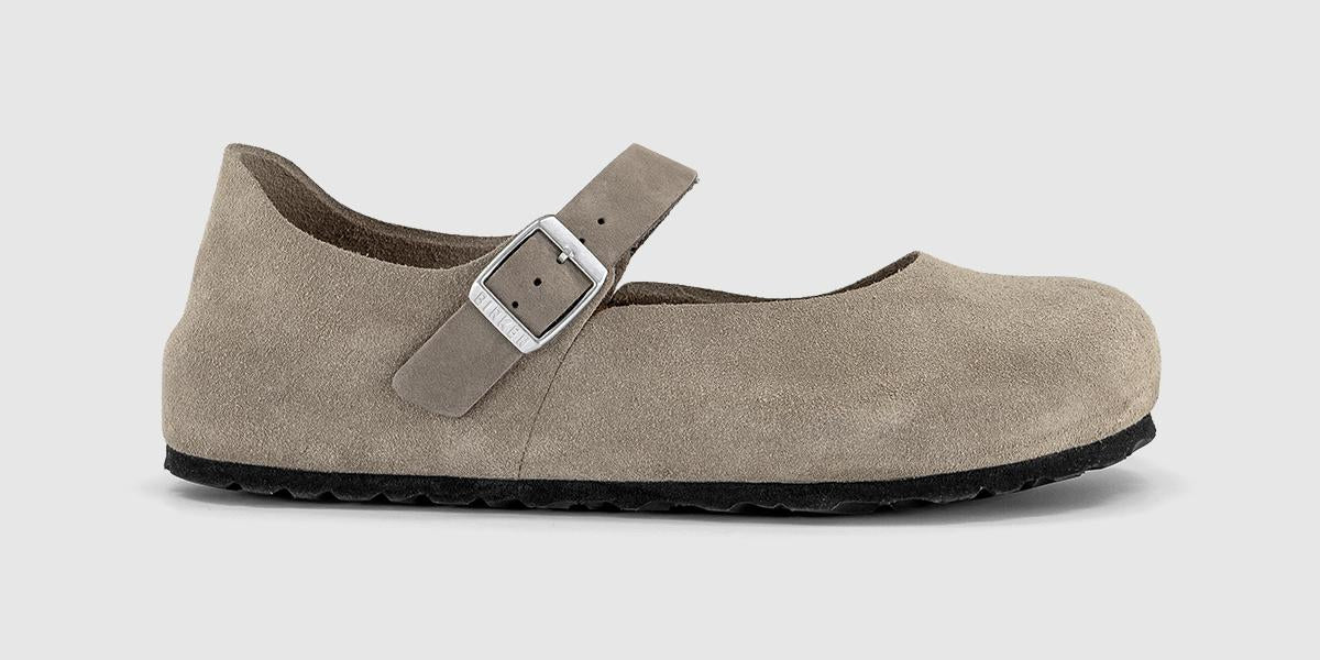 Womens BIRKENSTOCK Mantova Mary Jane Shoes Taupe – OFFCUTS SHOES