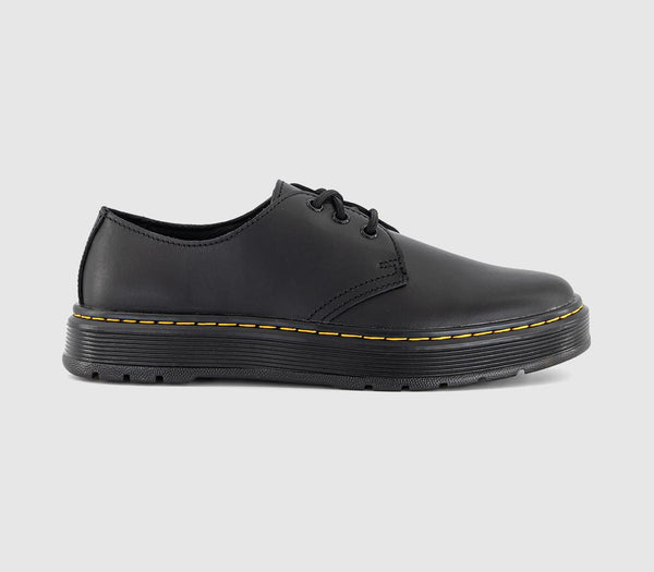 Mens Dr. Martens Brookline Lo 3 Eye Shoes Black