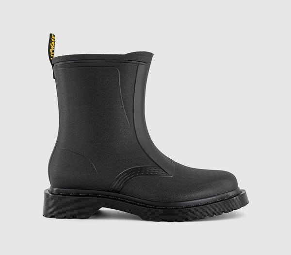 Mens Dr. Martens 1460 Rain Boots Black
