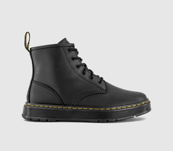 Mens Dr. Martens Brookline Chukka 6 Eye Boots Black Lusso