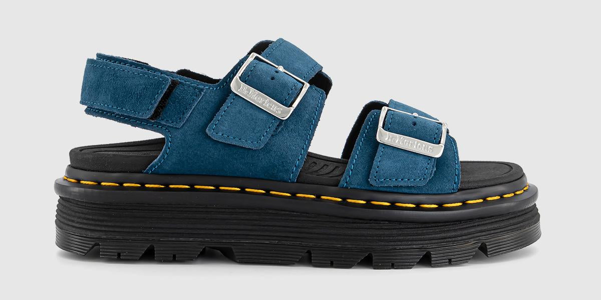 Womens Dr. Martens Zebzag Sandals Neptune Blue – OFFCUTS SHOES by