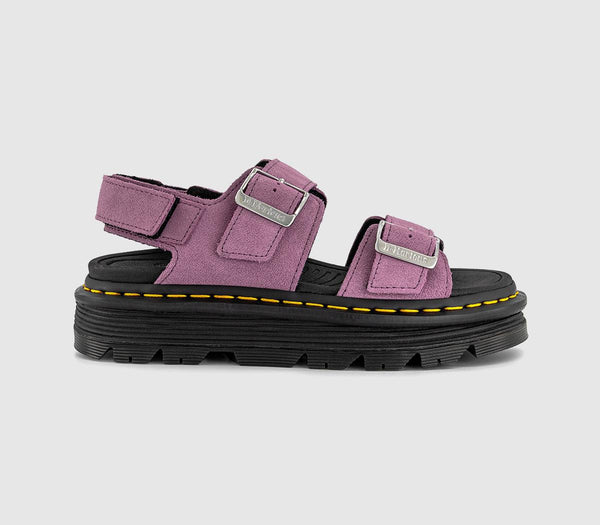 Womens Dr. Martens Zebzag Sandals Muted Purple