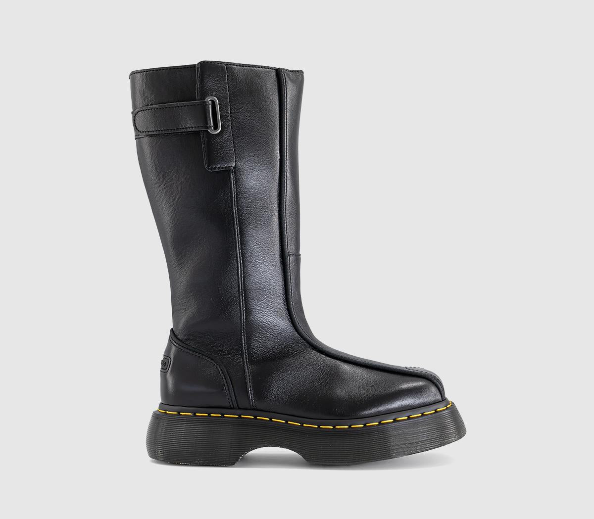 Womens Dr. Martens Buzz Hi Boots Black Gloss
