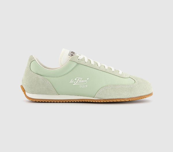  Converse 1908 Jogger Trainers Light Greeen Suede Nylon Uk Size 9.5