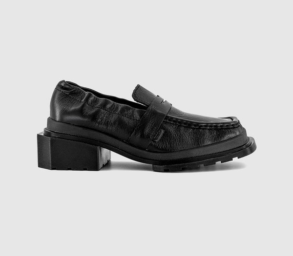 Womens Dr. Martens Maybole Loafer Black Milled Gloss