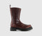 Womens Dr. Martens Rejena High Boot Mocha Brown Analine Croc