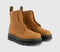 Womens Dr. Martens Zebzag Laceless Wool Lined Boots Desert Brown Milled Nubuck Wp