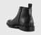 Mens OFFICE Braxton Inside Zip Smart Chelsea Boots Black