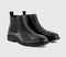 Mens OFFICE Braxton Inside Zip Smart Chelsea Boots Black
